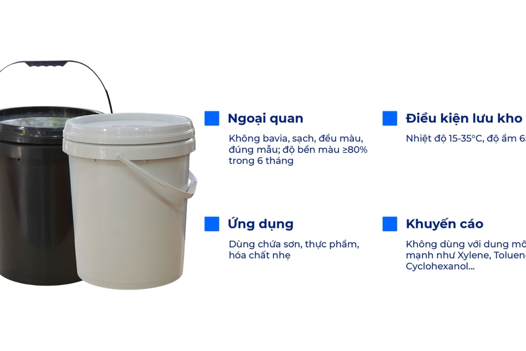 Thông tin thùng nhựa đựng sơn 20L