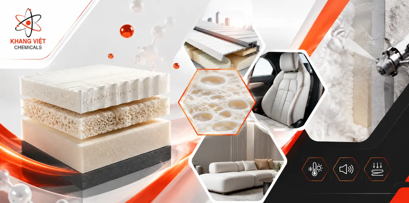 PU Foam - Giải pháp cách âm, cách nhiệt và êm ái