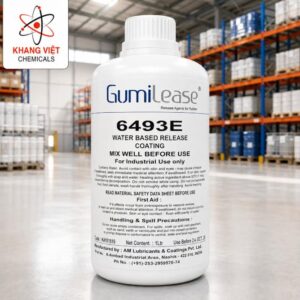 Gumilease 6493E là chất tách khuôn bán vĩnh cửu gốc nước, tạo lớp phủ trong suốt, không màu, khô sạch và không nhờn dầu sau khi đóng rắn.