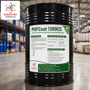 PUFCoat 1300CC là chất tách khuôn gốc dung môi chuyên dùng cho foam polyurethane đúc khuôn, phù hợp với các hệ TM, MDI, TDI và MT.