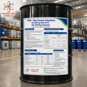P501 là nhựa polyester Orthophthalic độ phản ứng cao, dùng cho đắp tay, quấn sợi, sản xuất ống FRP và composite chống ăn mòn, độ bền cơ học cao.